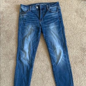 AE high rise jeggings